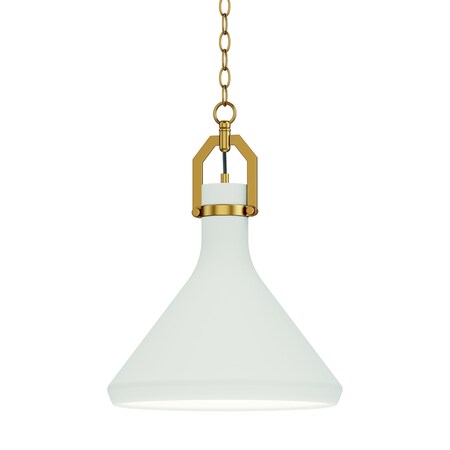 Maxim Lighting Lumi 13 White Plaster Pendant 12383WTSBR